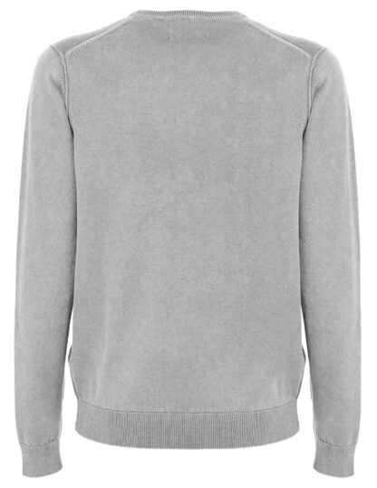 Fred Mello - Gray Cotton Men Sweater