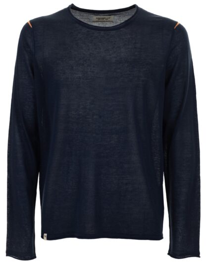 Fred Mello - Blue Acrylic Men Sweater