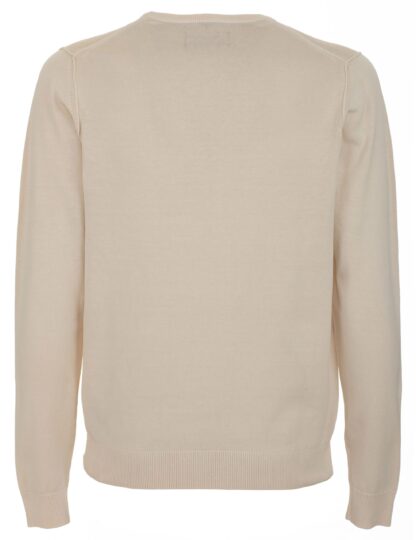 Fred Mello - Beige Cotton Men Sweater