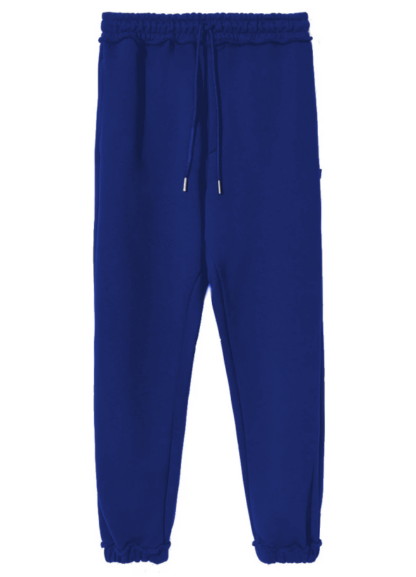 Comme Des Fuckdown - Blue Cotton Men Sweatpant