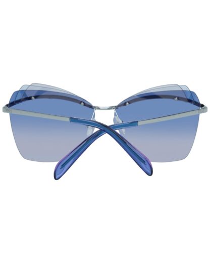 Emilio Pucci - Chic Silver Cat Eye Gradient Sunglasses