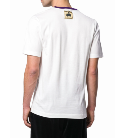 Dolce & Gabbana - Elegant White Cotton T-Shirt - Made in Italy