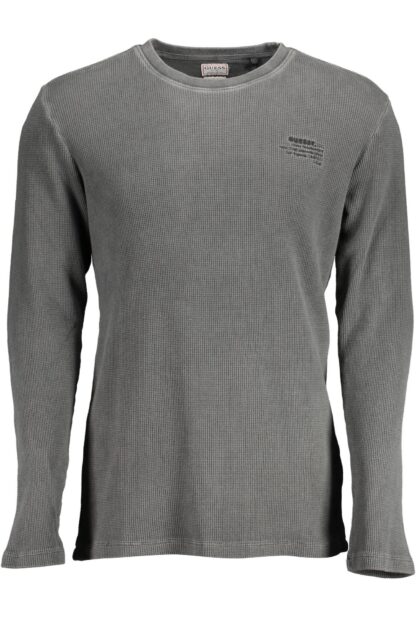 Guess Jeans - Gray Cotton Men Sweater