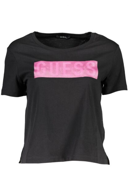 Guess Jeans - Black Cotton Women T-Shirt