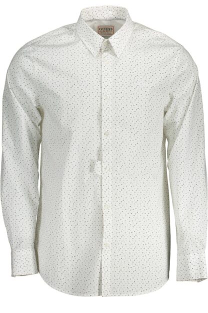 Guess Jeans - White Cotton Men Shirt