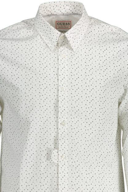 Guess Jeans - White Cotton Men Shirt