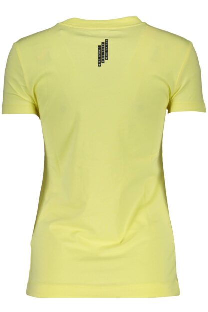 Guess Jeans - Yellow Cotton Women T-Shirt