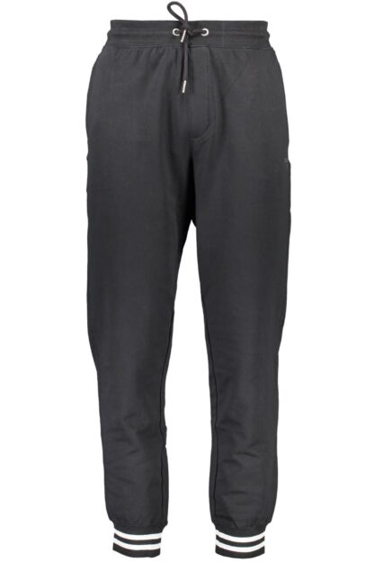 Guess Jeans - Black Cotton Men Sports Trouser