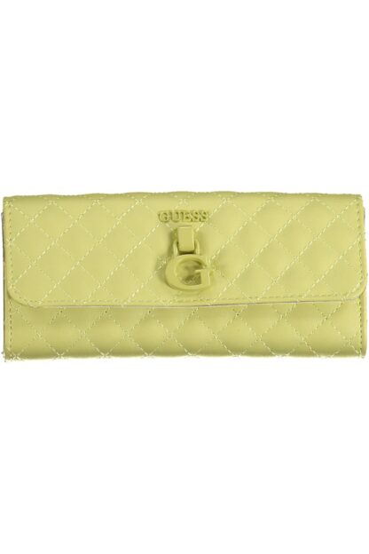 Guess Jeans - Yellow Polyurethane Women Wallet