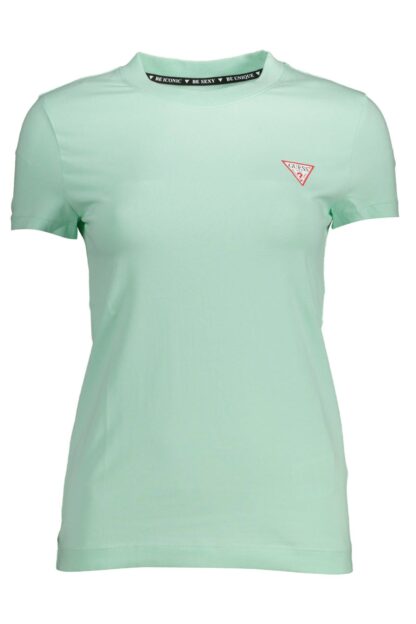 Guess Jeans - Green Cotton Women T-Shirt