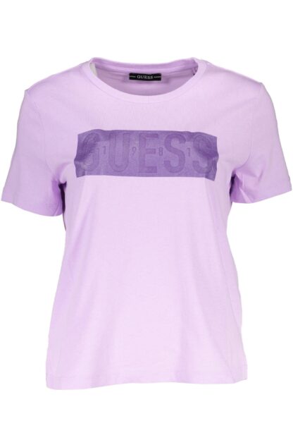 Guess Jeans - Purple Cotton Women TShirt