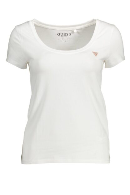 Guess Jeans - White Organic Cotton Women T-Shirt