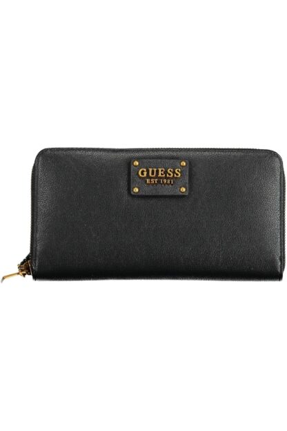 Guess Jeans - Black Polyurethane Women Wallet