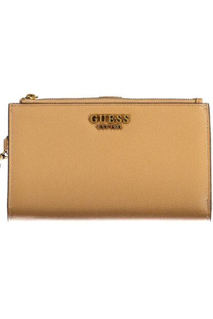 Guess Jeans - Brown Polyurethane Women Wallet