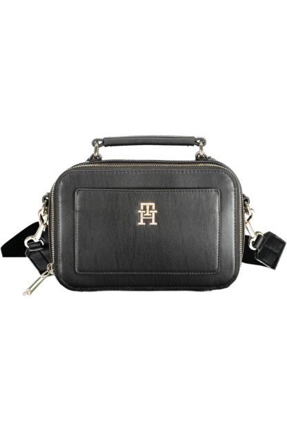 Tommy Hilfiger - Black Polyurethane Women Handbag