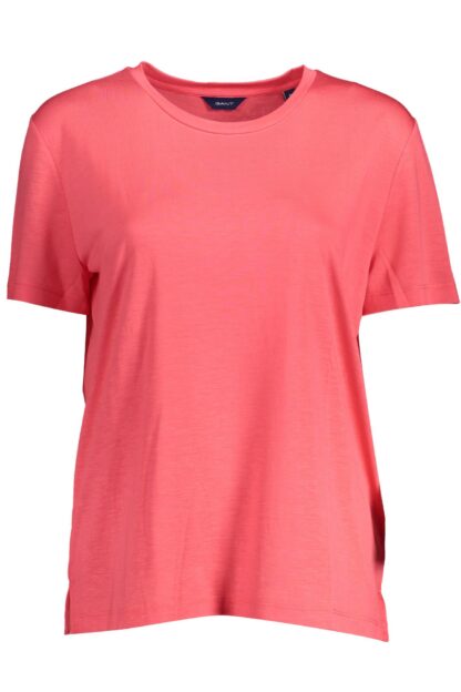 Gant - Pink Lyocell Women T-Shirt