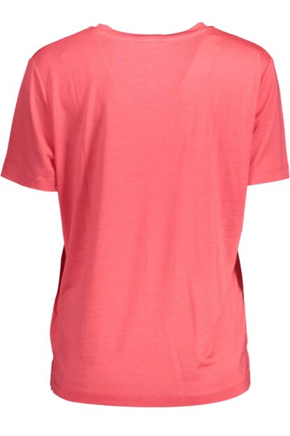 Gant - Pink Lyocell Women T-Shirt