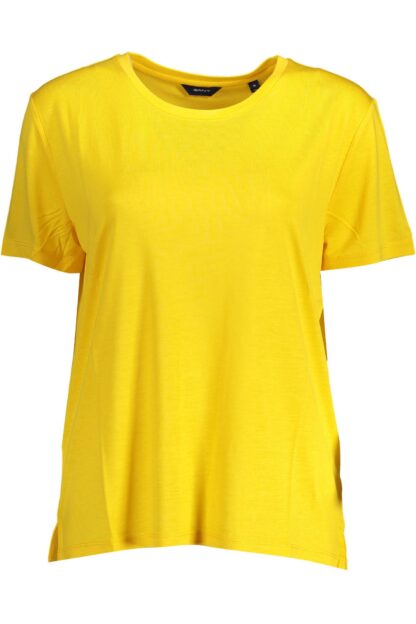 Gant - Yellow Lyocell Women Top