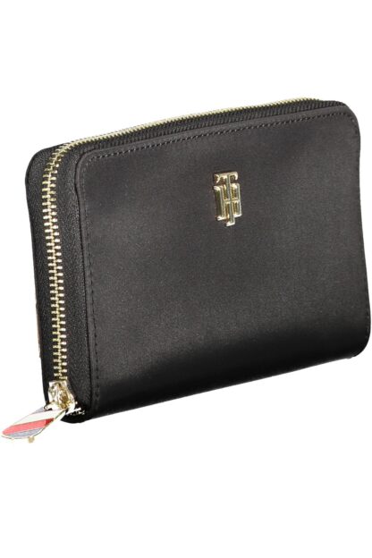 Tommy Hilfiger - Black Nylon Women Wallet