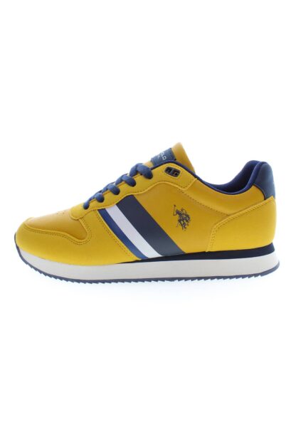 U.S. POLO ASSN. - Yellow Polyester Men Sneaker