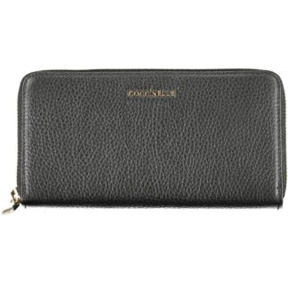 Tommy Hilfiger - Black Polyurethane Women Wallet