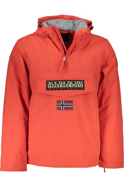 Napapijri - Red Polyamide Men Jacket