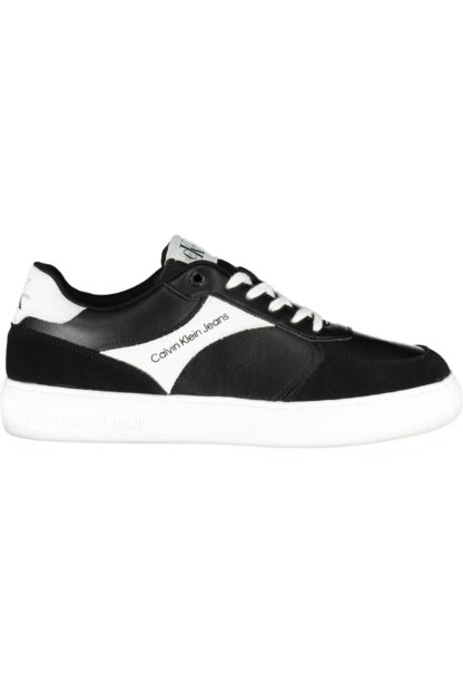 Calvin Klein - Black Leather Men Sneaker