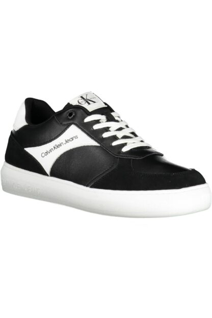 Calvin Klein - Black Leather Men Sneaker