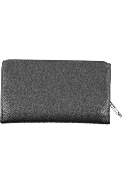 Tommy Hilfiger - Black Polyurethane Women Wallet