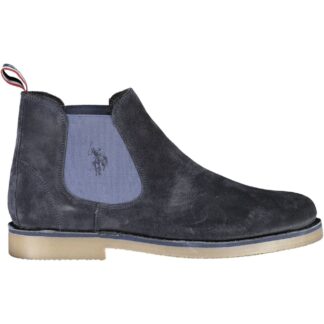 U.S. POLO ASSN. - Gray Leather Men Boot