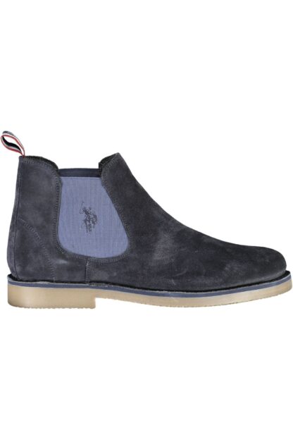 U.S. POLO ASSN. - Blue Polyester Men Ankle Boot