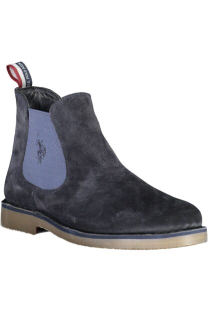 U.S. POLO ASSN. - Blue Polyester Men Ankle Boot