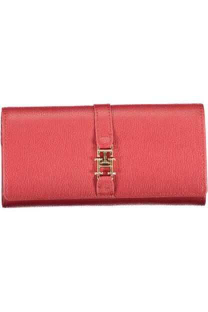 Tommy Hilfiger - Red Polyurethane Women Wallet