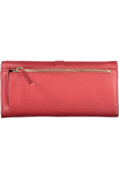 Tommy Hilfiger - Red Polyurethane Women Wallet