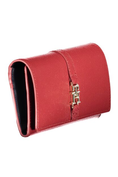 Tommy Hilfiger - Red Polyurethane Women Wallet