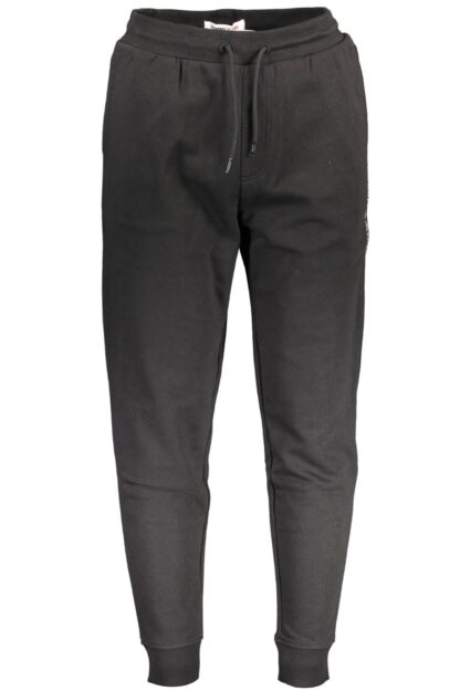 Tommy Hilfiger - Black Cotton Men Pant