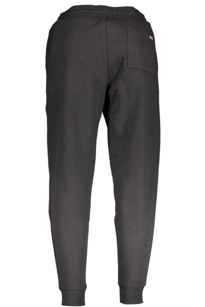 Tommy Hilfiger - Black Cotton Men Pant