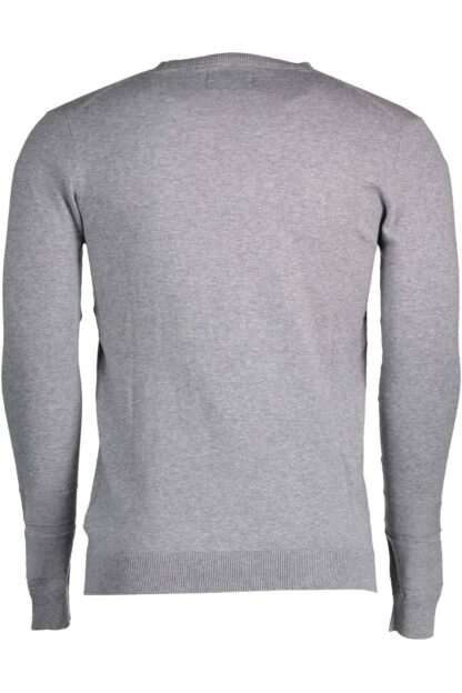 Guess Jeans - Gray Cotton Men Sweater