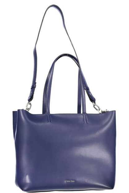 Calvin Klein - Blue Polyurethane Women Handbag