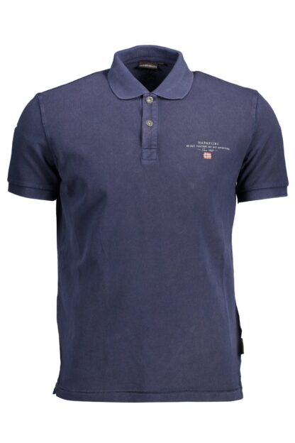 Napapijri - Blue Cotton Men Polo