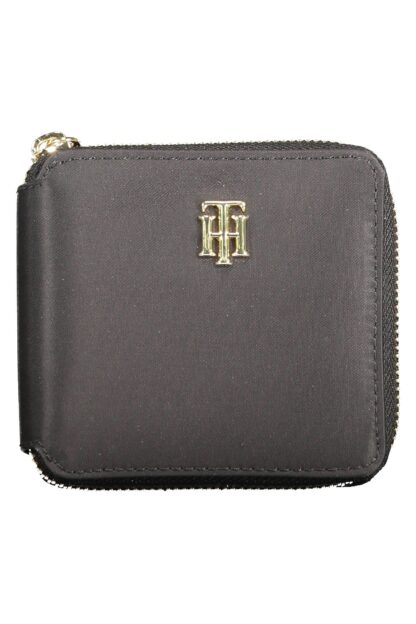 Tommy Hilfiger - Black Nylon Women Wallet