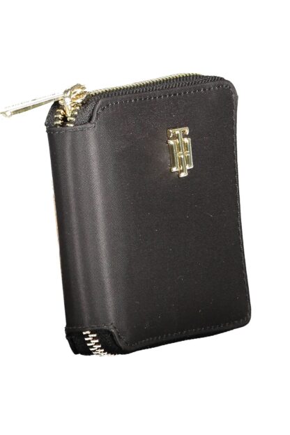 Tommy Hilfiger - Black Nylon Women Wallet