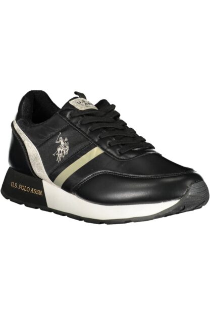 U.S. POLO ASSN. - Black Polyester Women Sneaker