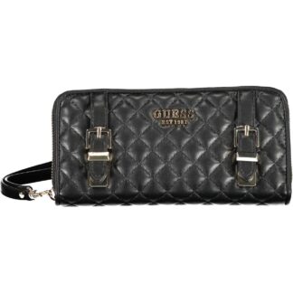 Guess Jeans - Black Polyurethane Women Wallet