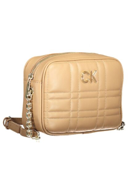 Calvin Klein - Beige Polyester Women Handbag