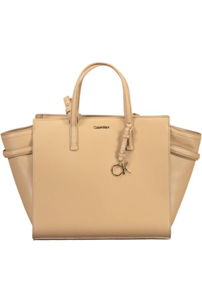 Calvin Klein - Beige Polyester Women Handbag