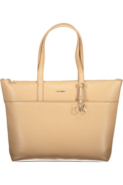 Calvin Klein - Beige Polyester Women Handbag