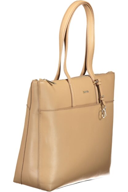 Calvin Klein - Beige Polyester Women Handbag