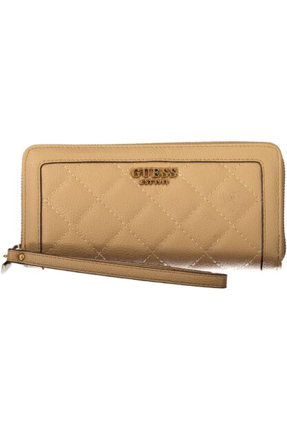 Guess Jeans - Beige Polyurethane Women Wallet