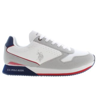 U.S. POLO ASSN. - Blue Polyester Men Sneaker